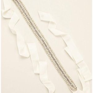 NWOT David's Bridal Satin Grosgrain Sash